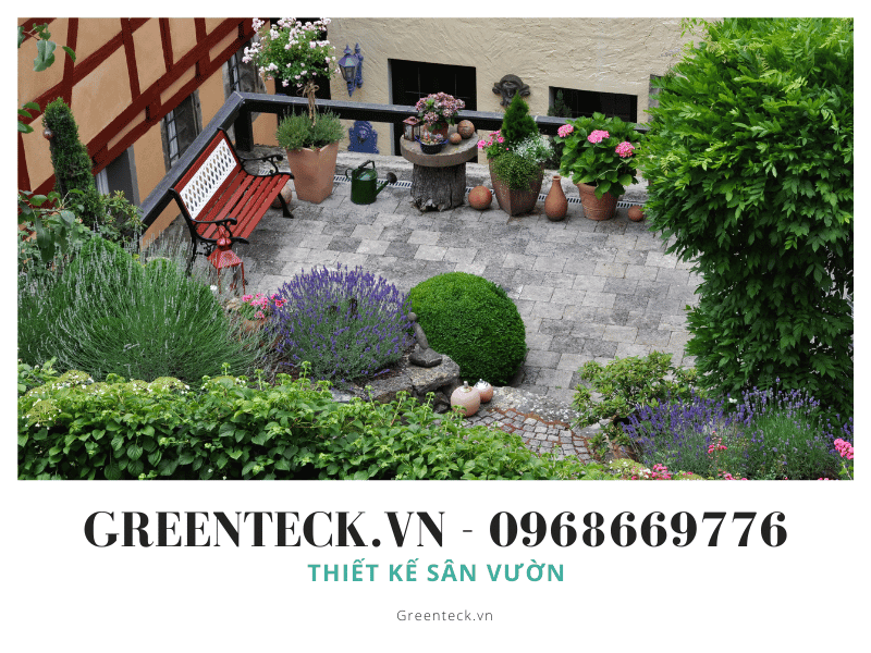 Thiết kế sân vườn trên sân thượng là nơi để tận hưởng trọn vẹn giá trị của thiên nhiên và cảm nhận sự yên tĩnh của không gian xanh