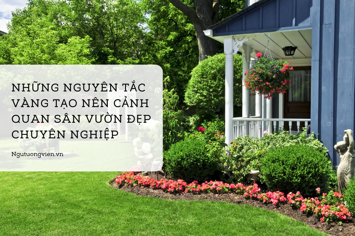 cảnh quan sân vườn đẹp