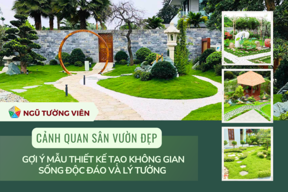 cảnh quan sân vườn đẹp