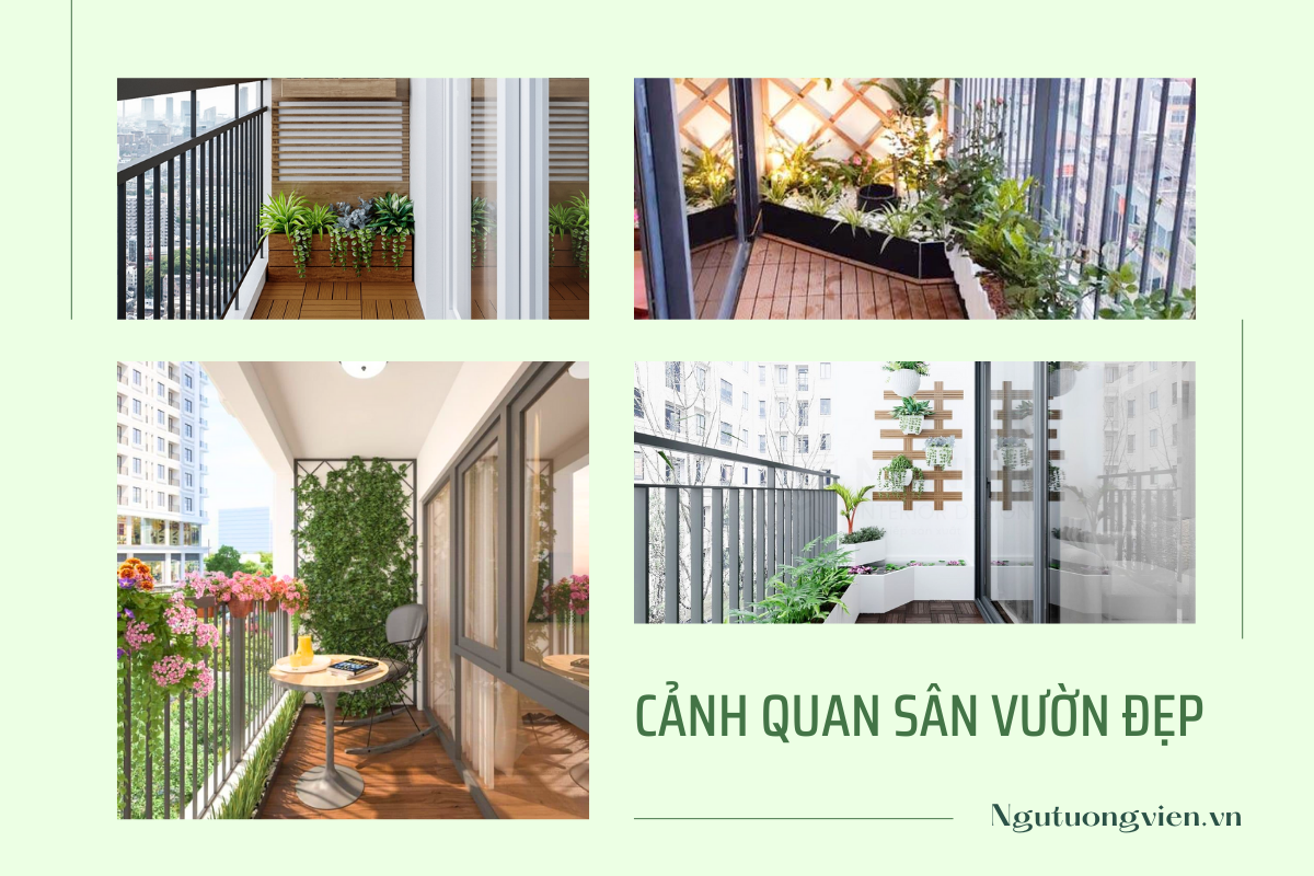 cảnh quan sân vườn đẹp