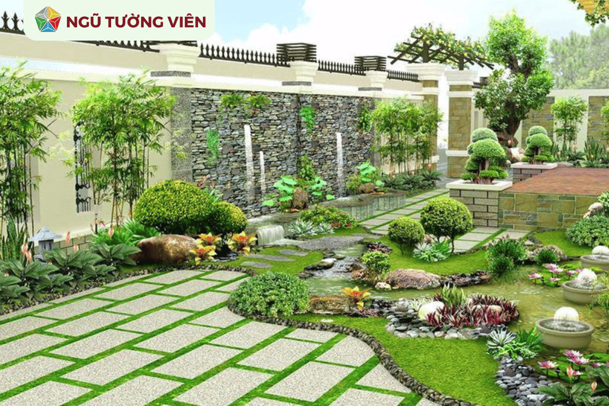 cảnh quan sân vườn đẹp