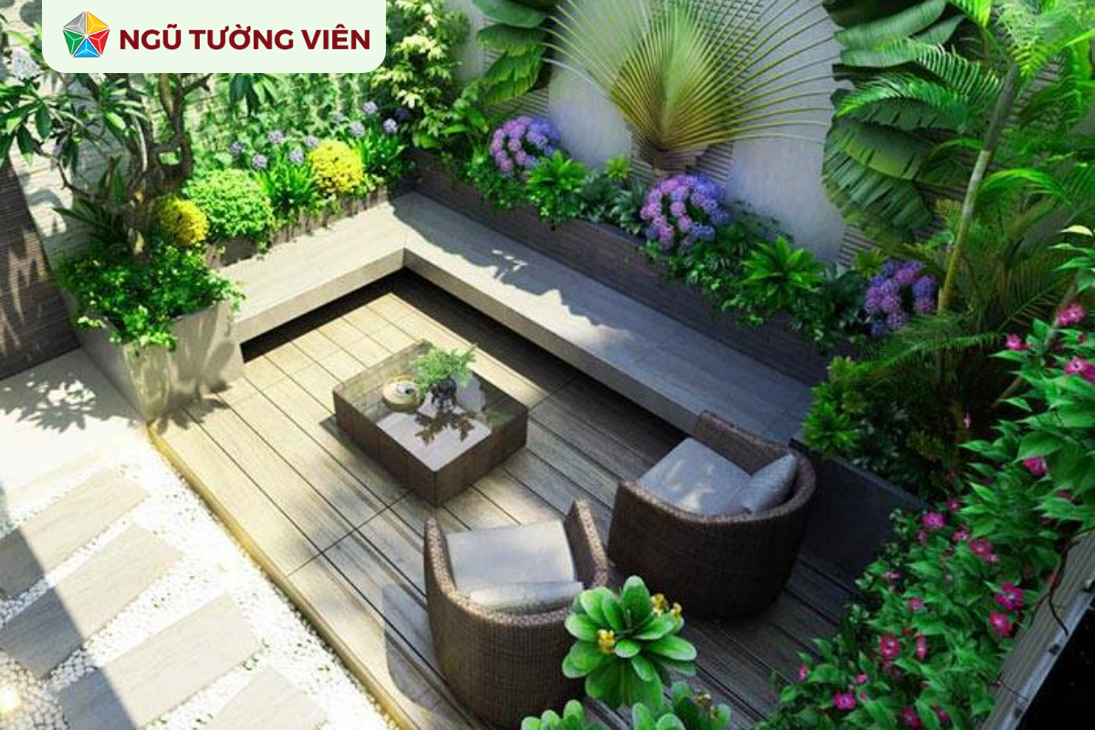 cảnh quan sân vườn đẹp