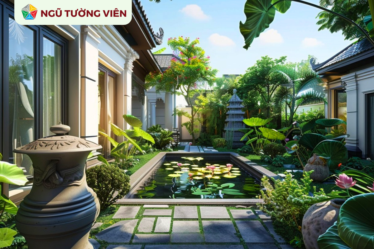 cảnh quan sân vườn đẹp