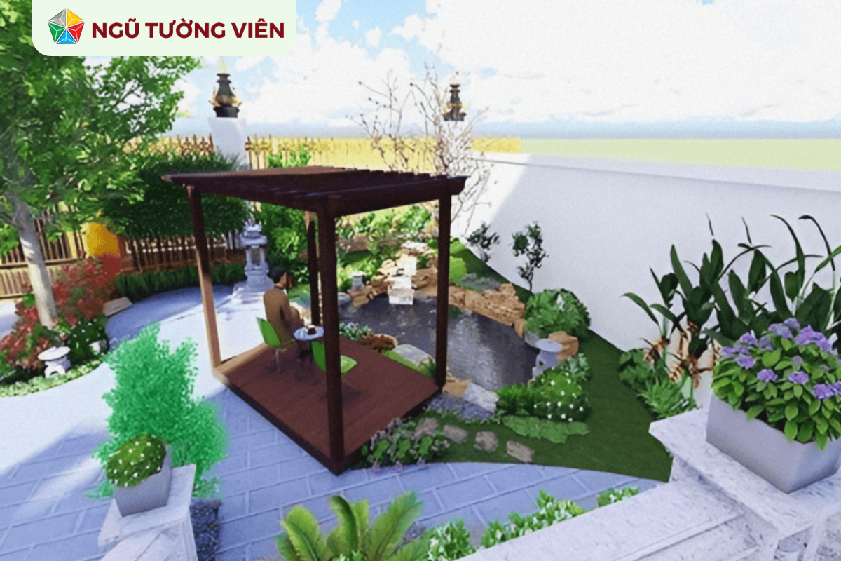 cảnh quan sân vườn đẹp