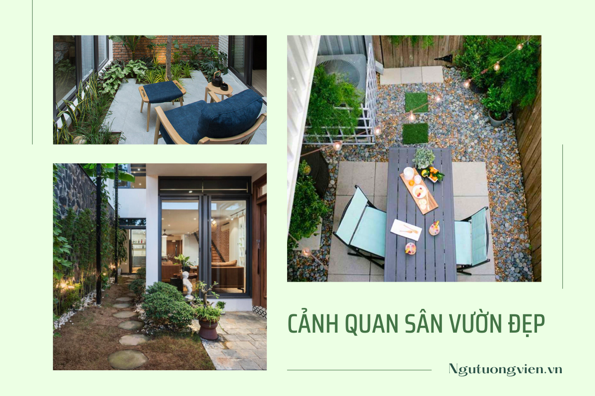 cảnh quan sân vườn đẹp