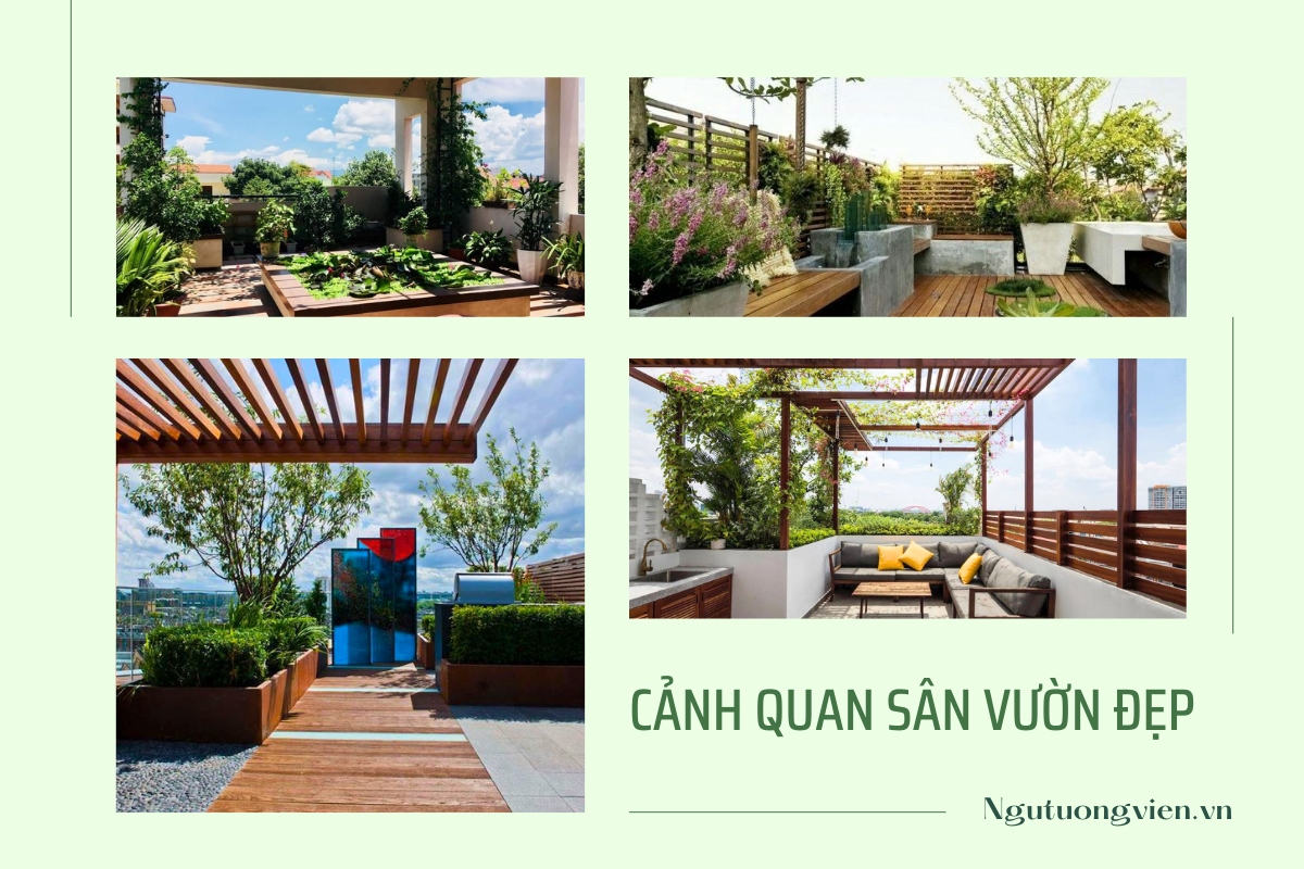 cảnh quan sân vườn đẹp