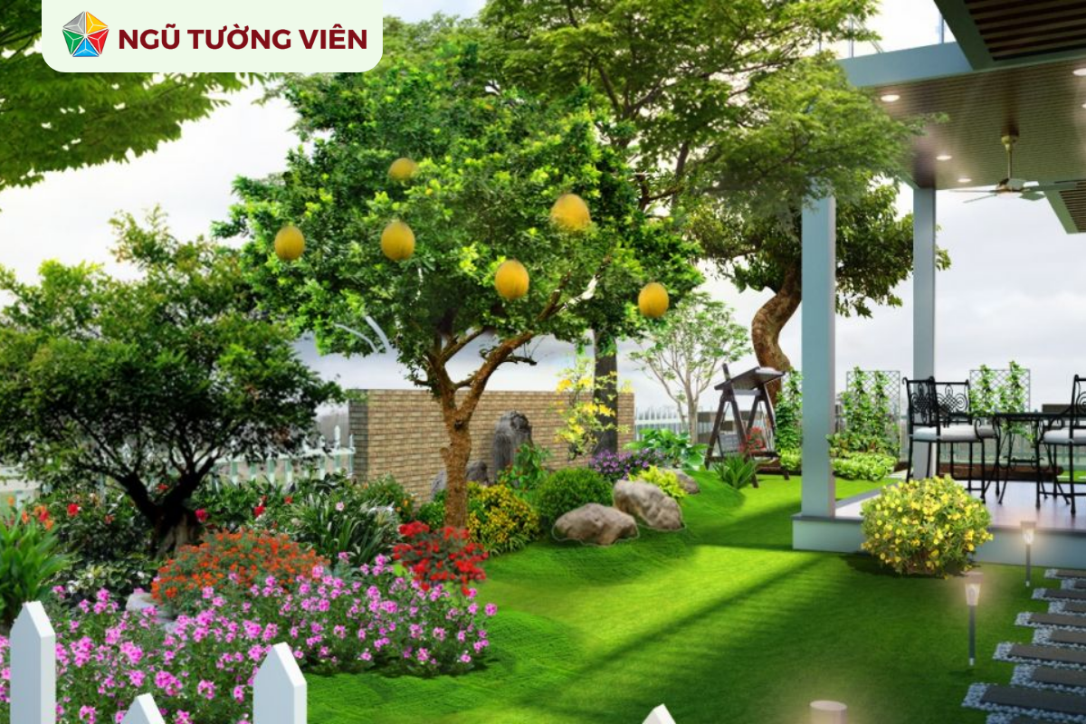 cảnh quan sân vườn đẹp