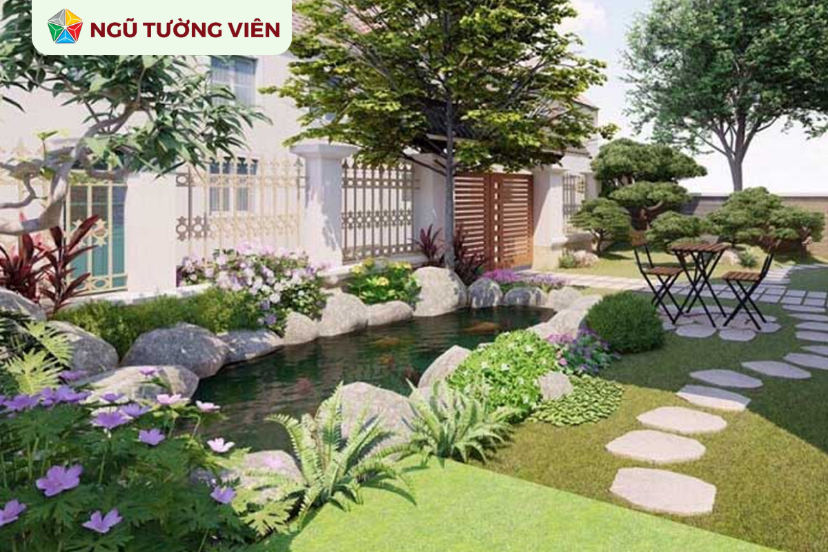 cảnh quan sân vườn đẹp