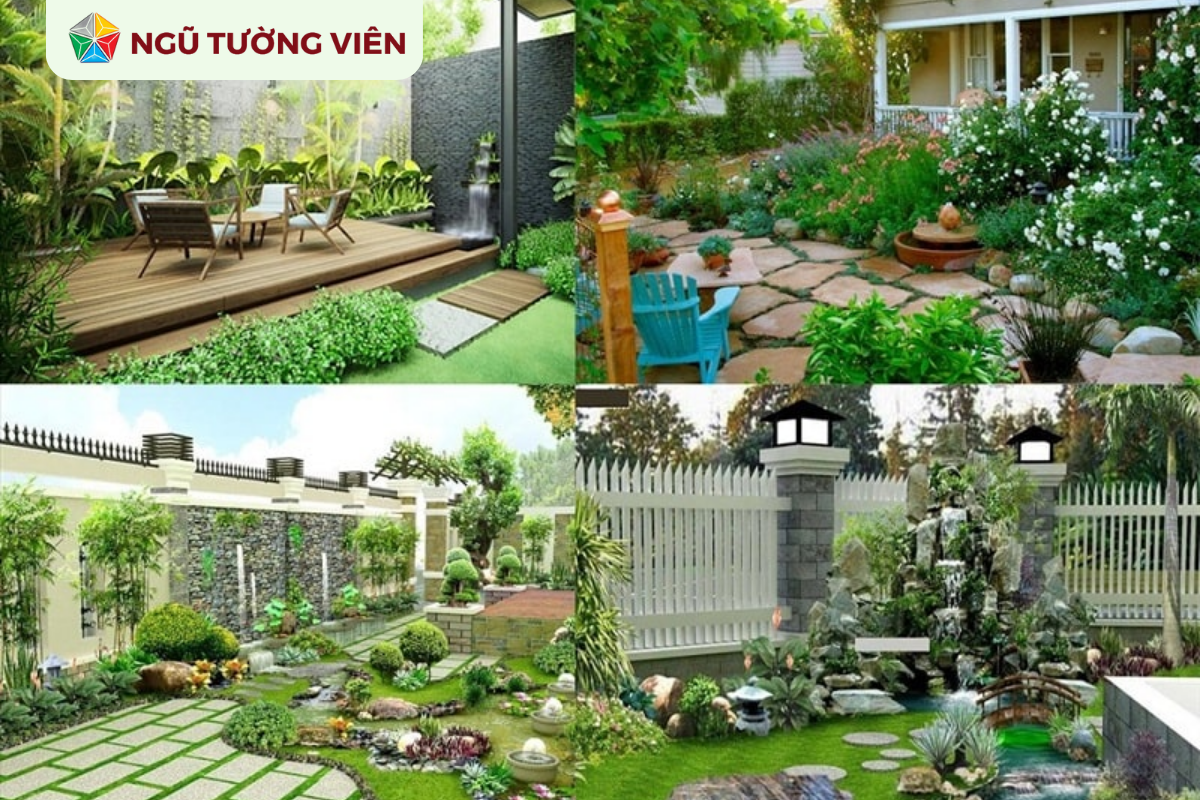 cảnh quan sân vườn đẹp