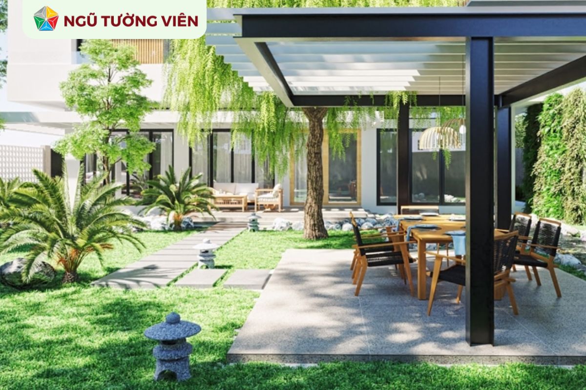 Cảnh quan sân vườn đẹp: Ý tưởng trang trí hợp xu hướng nhất