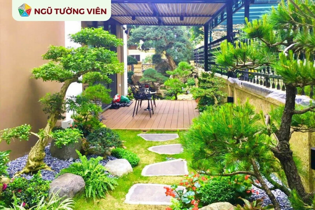 Cảnh quan sân vườn đẹp: Ý tưởng cho không gian sống xanh mát