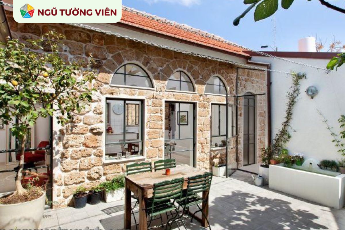 Cảnh quan sân vườn đẹp: Phong cách Patio sinh động