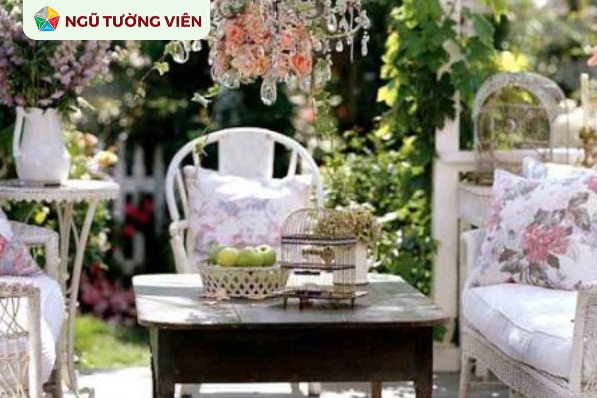 Cảnh quan sân vườn đẹp: Phong cách Patio sinh động