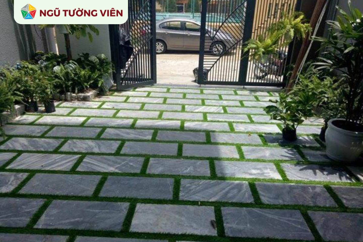 Cảnh quan sân vườn đẹp: Tạo điểm nhấn nghệ thuật với đá