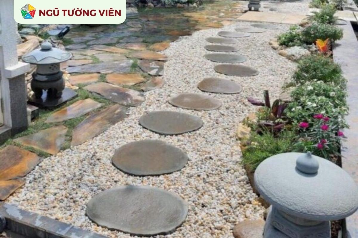 Cảnh quan sân vườn đẹp: Tạo điểm nhấn nghệ thuật với đá Cảnh quan sân vườn đẹp: Tạo điểm nhấn nghệ thuật với đá