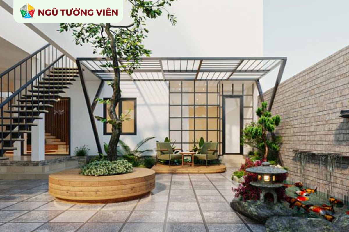 Cảnh quan sân vườn đẹp: Hòa quyện giữa thiên nhiên và kiến trúc