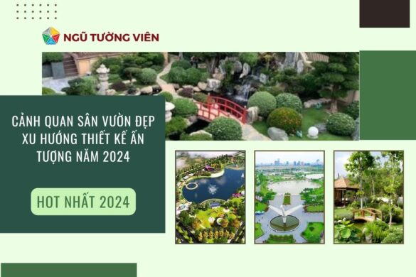 Cảnh quan sân vườn đẹp: Xu hướng thiết kế  ấn tượng năm 2024