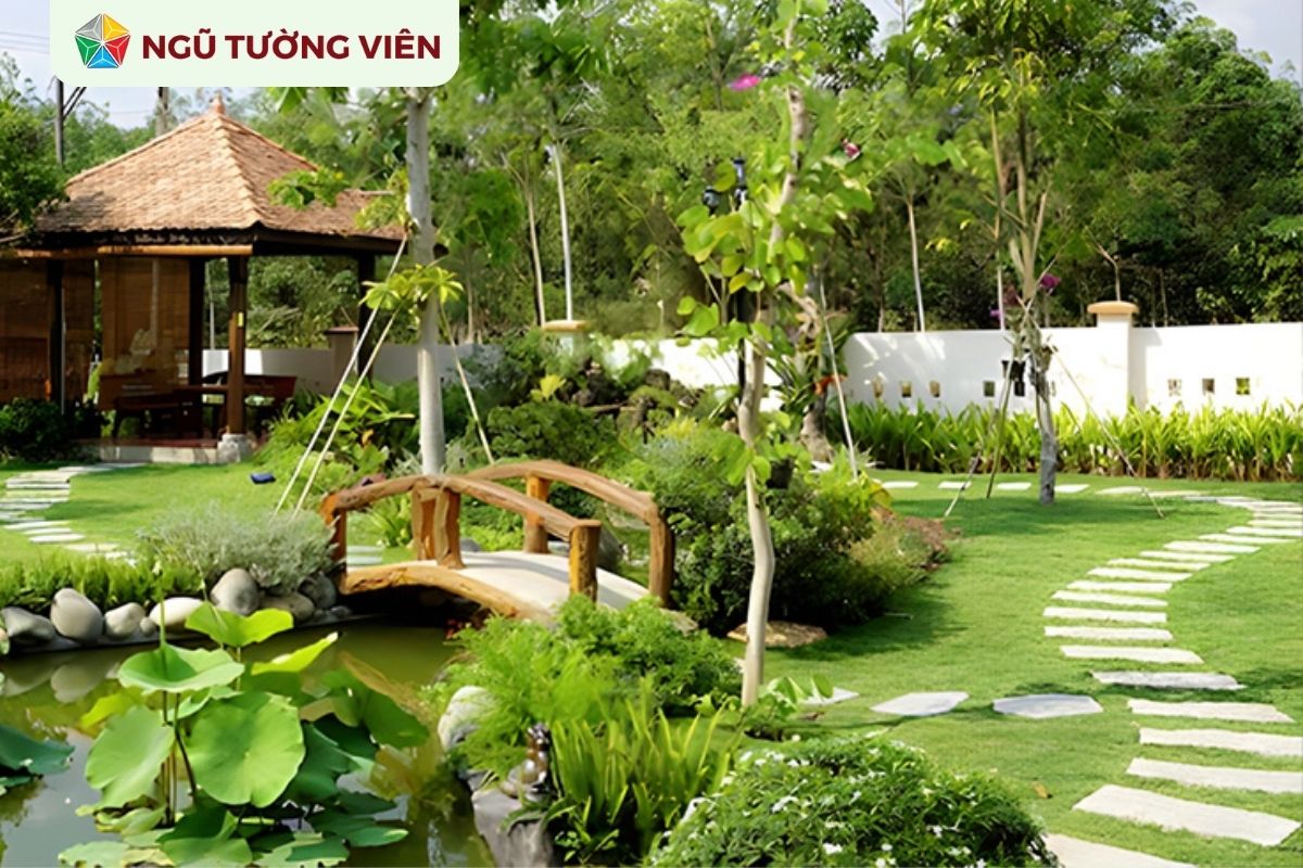 Cảnh quan sân vườn đẹp: Xu hướng thiết kế  ấn tượng năm 2024