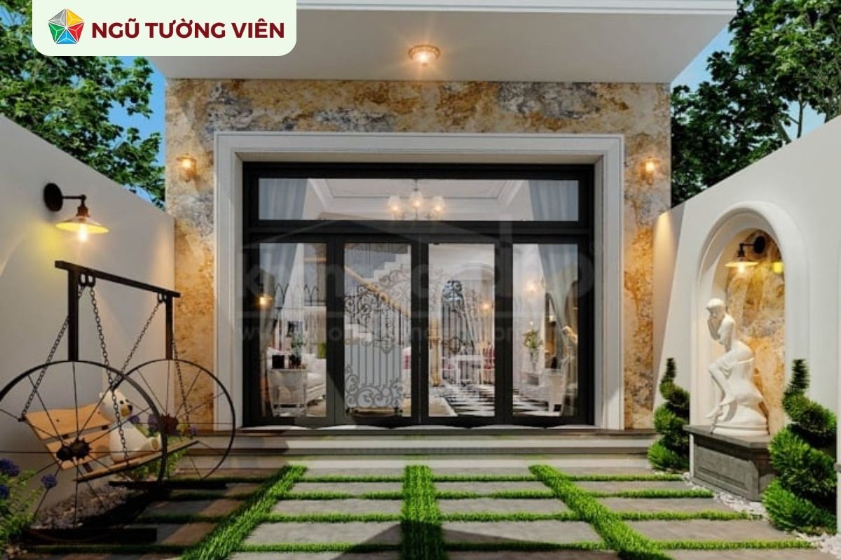 Cảnh quan sân vườn đẹp: Cây trồng vườn phù hợp phong thủy