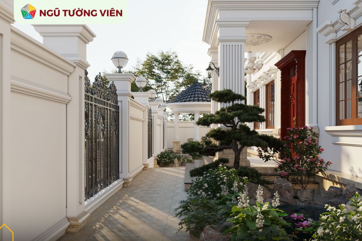 Cảnh quan sân vườn đẹp: Cây trồng vườn phù hợp phong thủy