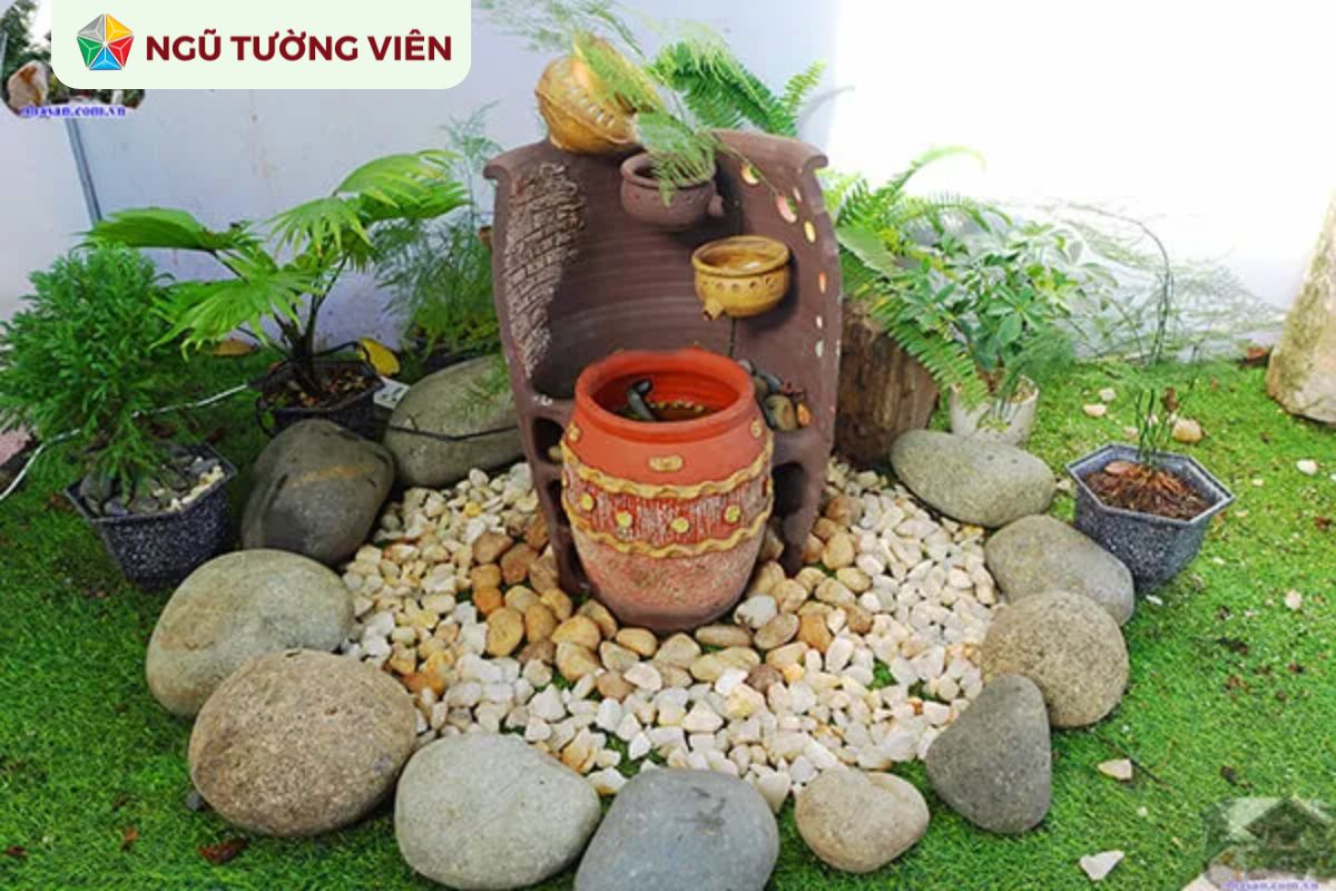 Cảnh quan sân vườn đẹp: Gợi ý thiết kế tiểu cảnh phong thủy
