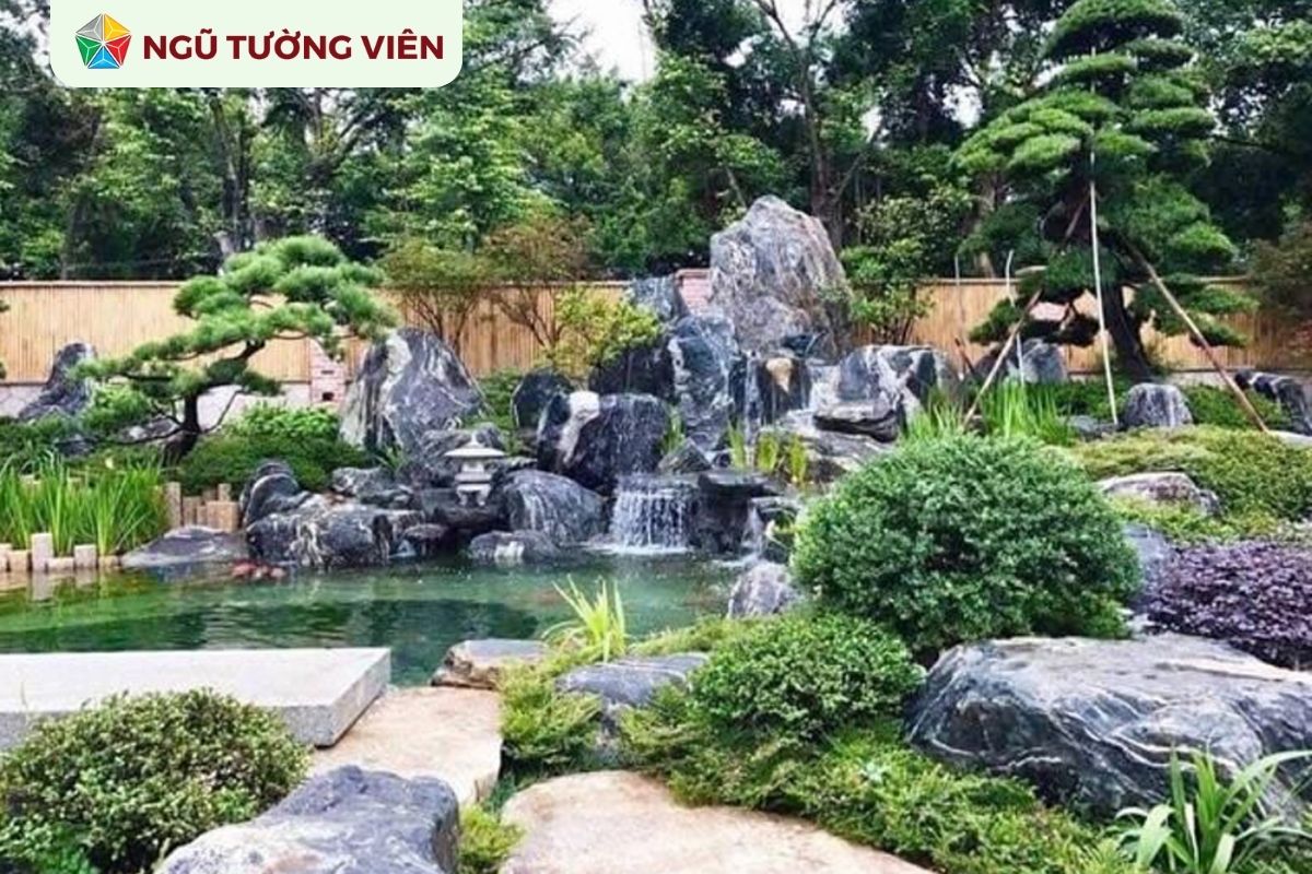 Cảnh quan sân vườn đẹp: Gợi ý thiết kế tiểu cảnh phong thủy