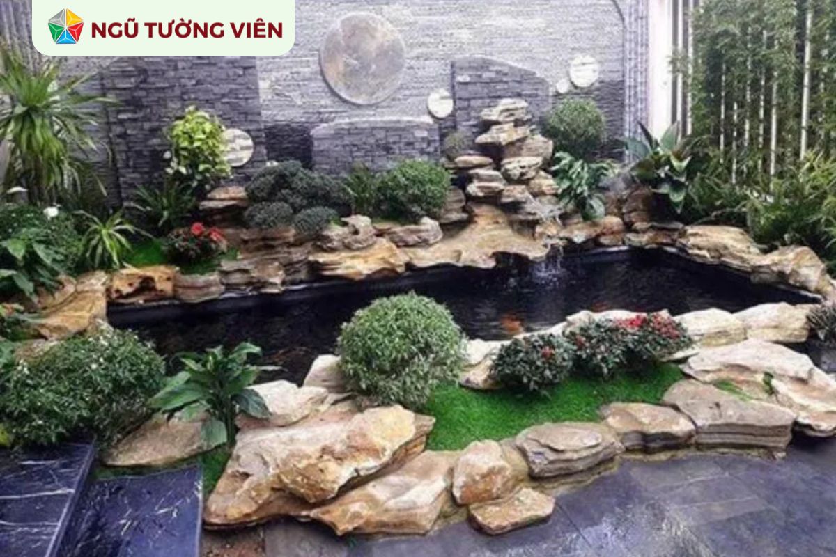 Cảnh quan sân vườn đẹp: Mẫu tiểu cảnh đồi cỏ được yêu thích Cảnh quan sân vườn đẹp: Mẫu tiểu cảnh đồi cỏ được yêu thích