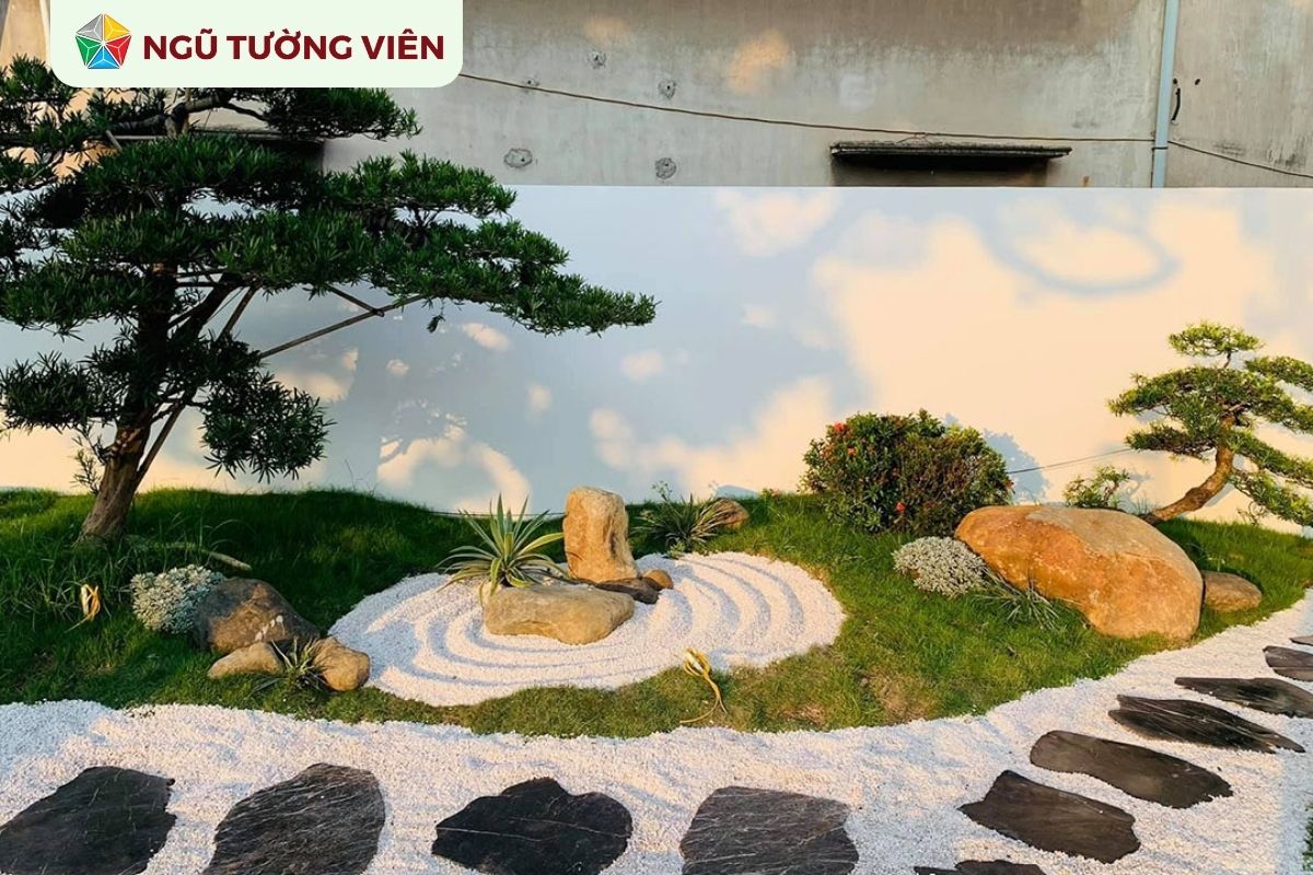Cảnh quan sân vườn đẹp: Mẫu tiểu cảnh đồi cỏ được yêu thích Cảnh quan sân vườn đẹp: Mẫu tiểu cảnh đồi cỏ được yêu thích