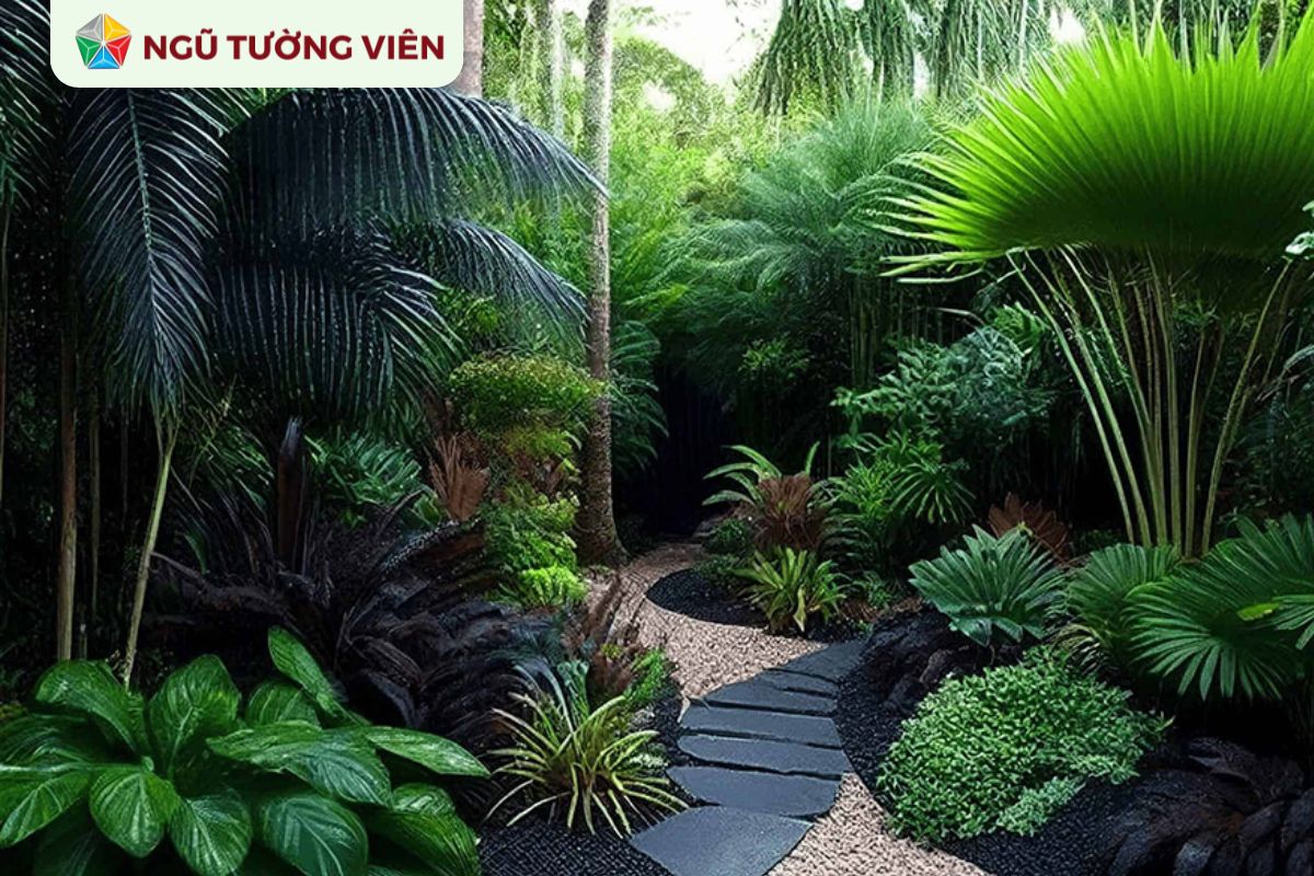 Cảnh quan sân vườn đẹp: Mẫu tiểu cảnh đồi cỏ được yêu thích