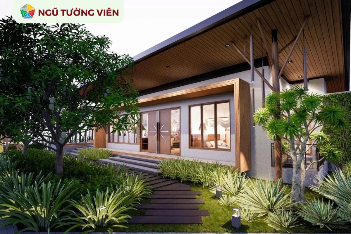 Cảnh quan sân vườn đẹp: Tối giản cho không gian sống hoàn hảo