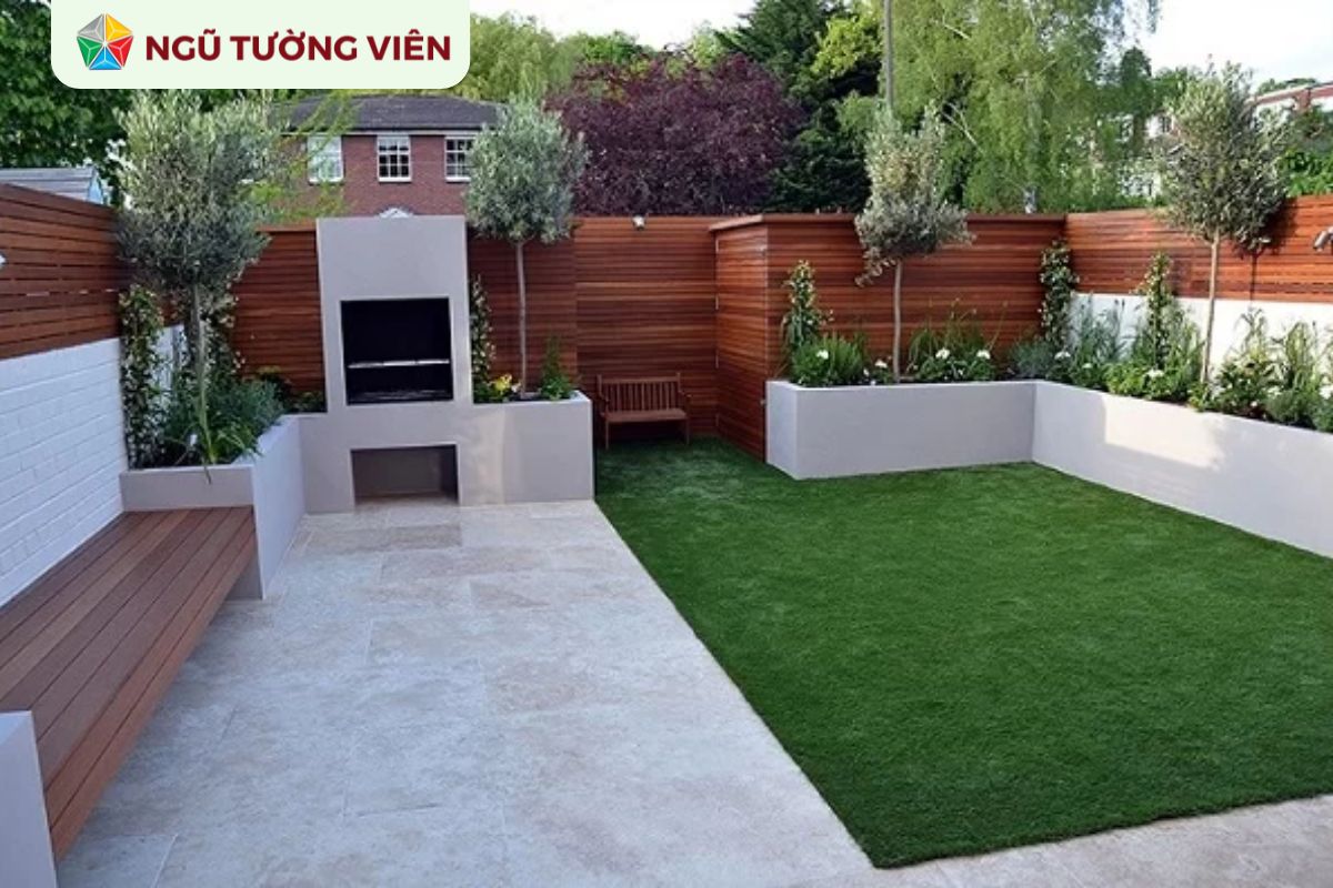 Cảnh quan sân vườn đẹp: Tối giản cho không gian sống hoàn hảo