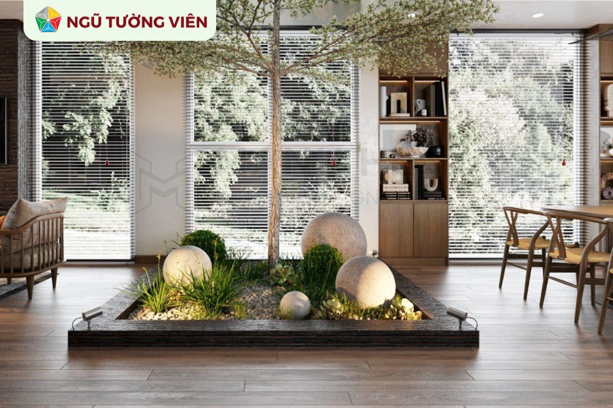 Cảnh quan sân vườn đẹp: Trang trí tiểu cảnh trong nhà đẹp 2025