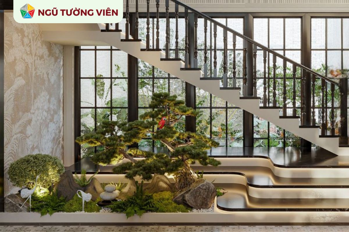 Cảnh quan sân vườn đẹp: Trang trí tiểu cảnh trong nhà đẹp 2025