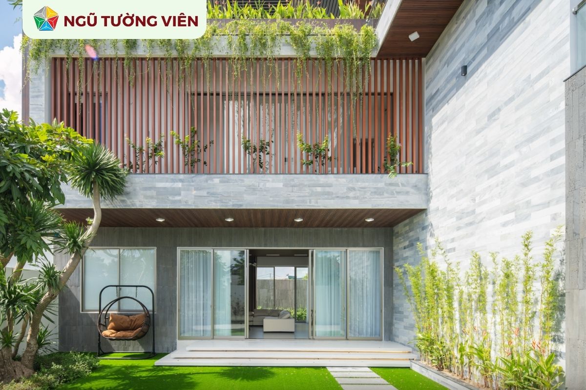 Cảnh quan sân vườn đẹp: Cách bố trí sân vườn trước nhà
