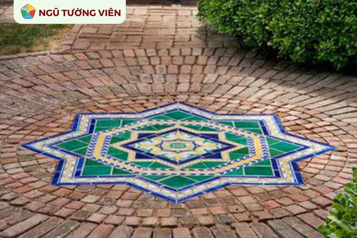 Cảnh quan sân vườn đẹp: Nghệ thuật Mosaic độc đáo Cảnh quan sân vườn đẹp: Nghệ thuật Mosaic độc đáo