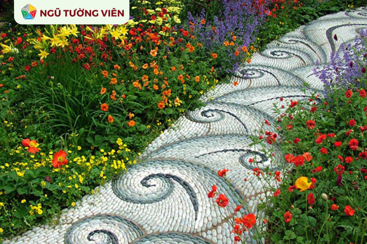 Cảnh quan sân vườn đẹp: Nghệ thuật Mosaic độc đáo Cảnh quan sân vườn đẹp: Nghệ thuật Mosaic độc đáo