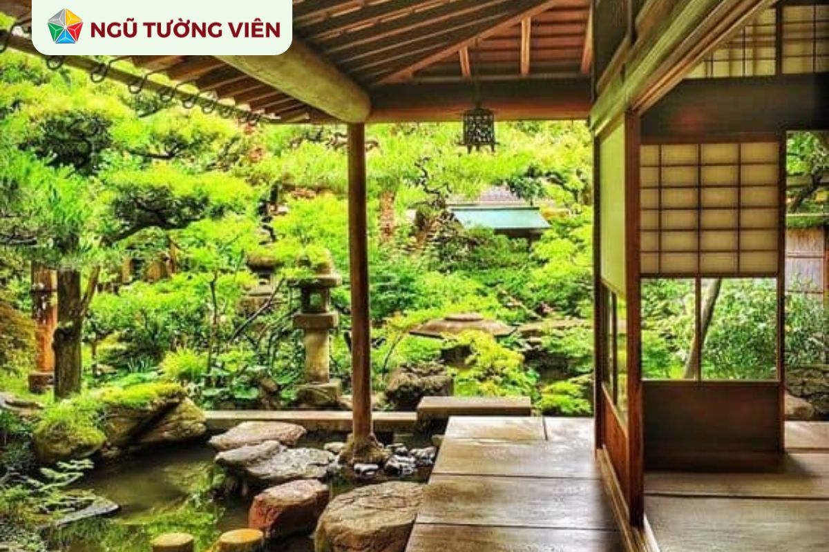 Cảnh quan sân vườn đẹp: Thiết kế nhà gỗ hợp xu hướng hiện đại