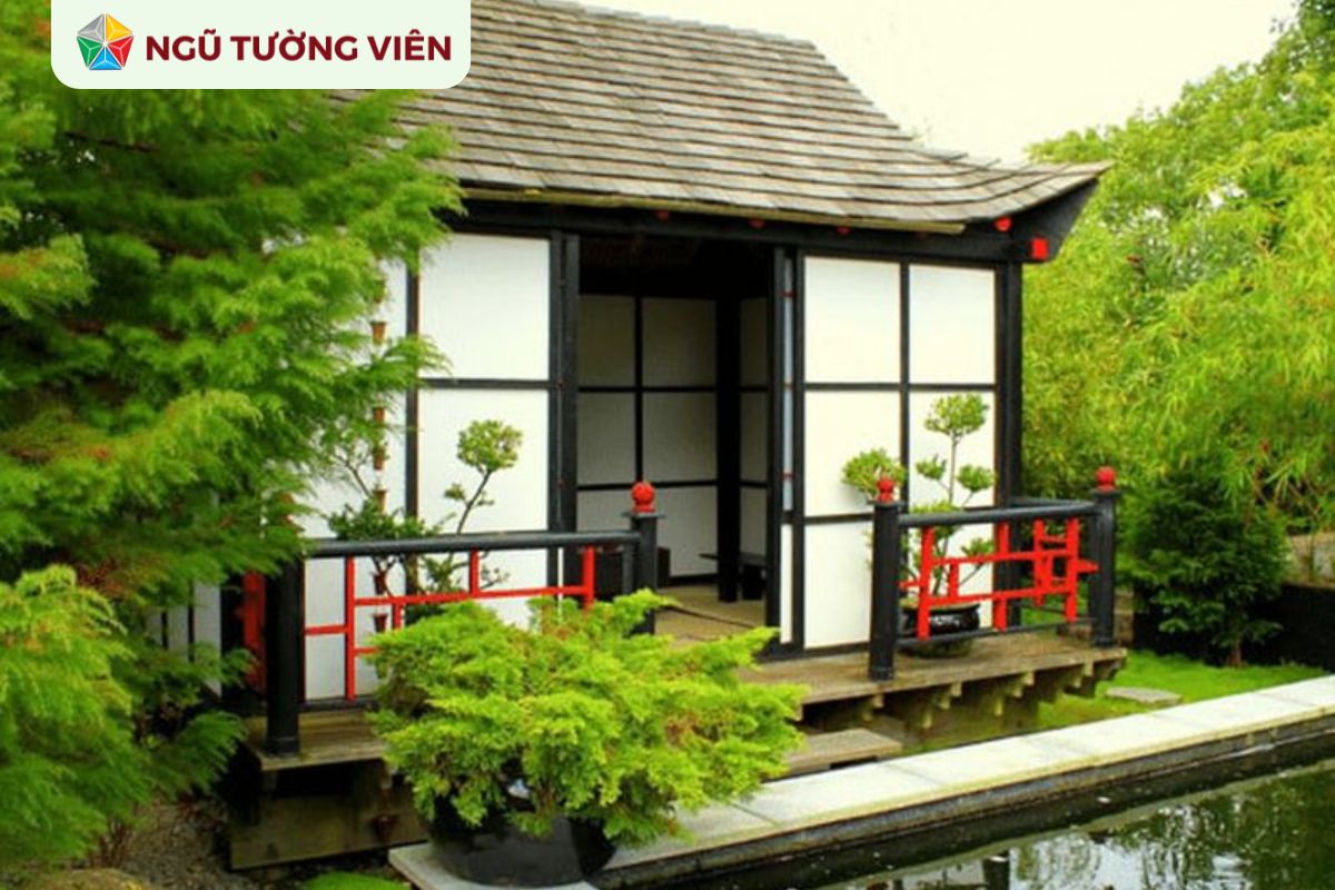 Cảnh quan sân vườn đẹp: Thiết kế nhà gỗ hợp xu hướng hiện đại
