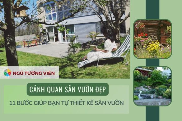 Cảnh quan sân vườn đẹp: 11 bước giúp bạn tự thiết kế sân vườn (2025)