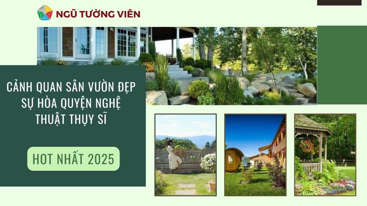 Cảnh quan sân vườn đẹp: Sự hòa quyện nghệ thuật Thụy Sĩ (2025)