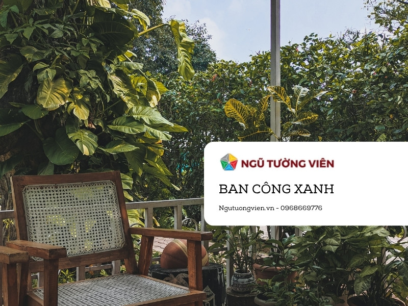 Ngũ Tường Viên - Dịch vụ chăm sóc ban công xanh tại khu đô thị Eco Park