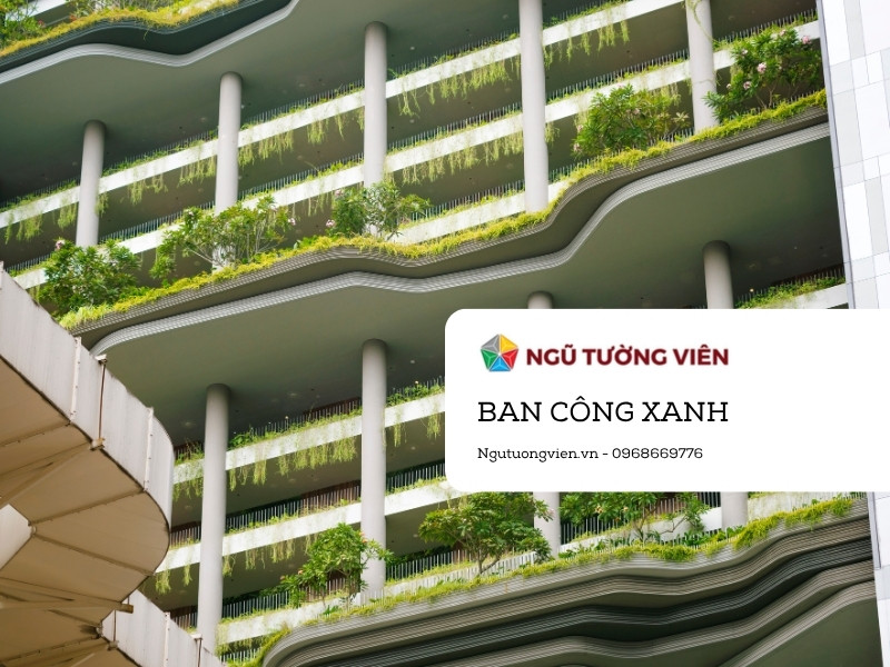 Ngũ Tường Viên - Dịch vụ chăm sóc ban công xanh tại khu đô thị Eco Park