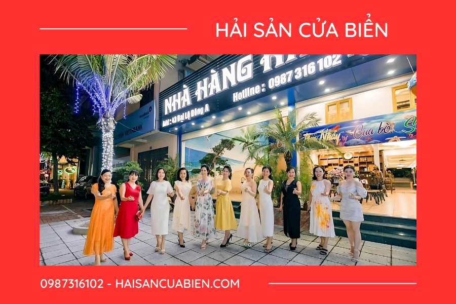 Hải Sản Cửa Biển: Nhà hàng hải sản lớn nhất Nam Định - Tươi nhất - Phục vụ nhiệt tình nhất - Giá cả hợp lý nhất!