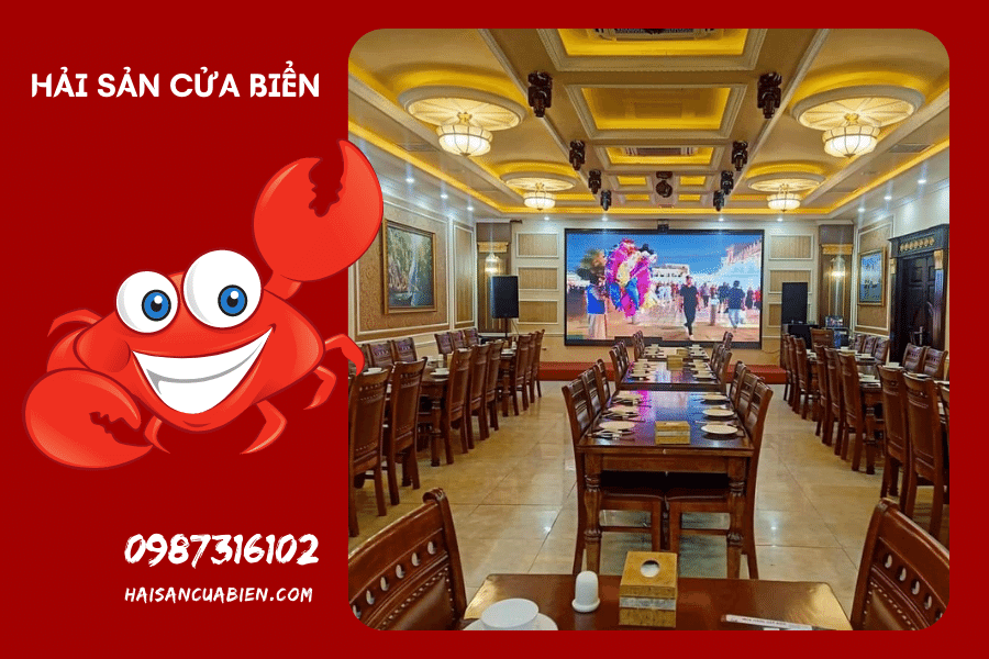 Hải Sản Cửa Biển Nam Định- Địa điểm tổ chức sinh nhật, liên hoan, hội họp lý tưởng