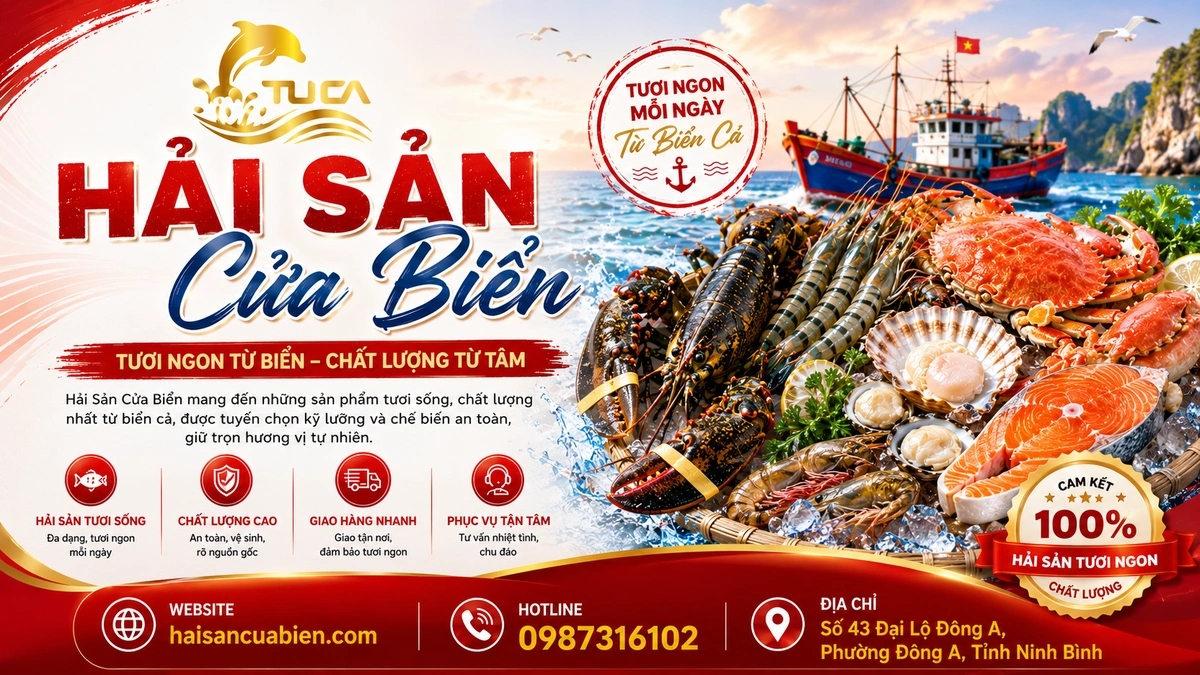 Hải Sản Cửa Biển Đông A: Cẩm Nang Toàn Diện Về Thế Giới Hải Sản Tươi Sống Cao Cấp Tại Ninh Bình