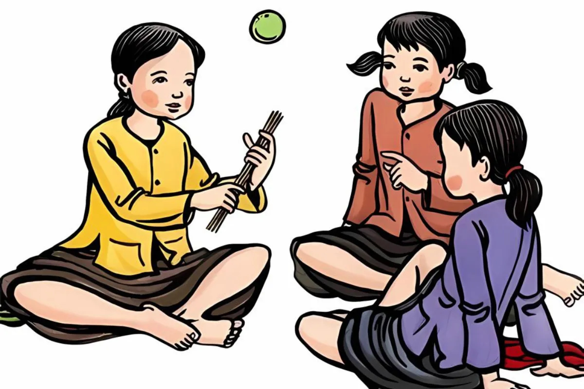 Chuyền bóng là một trò chơi đầy sự khéo léo