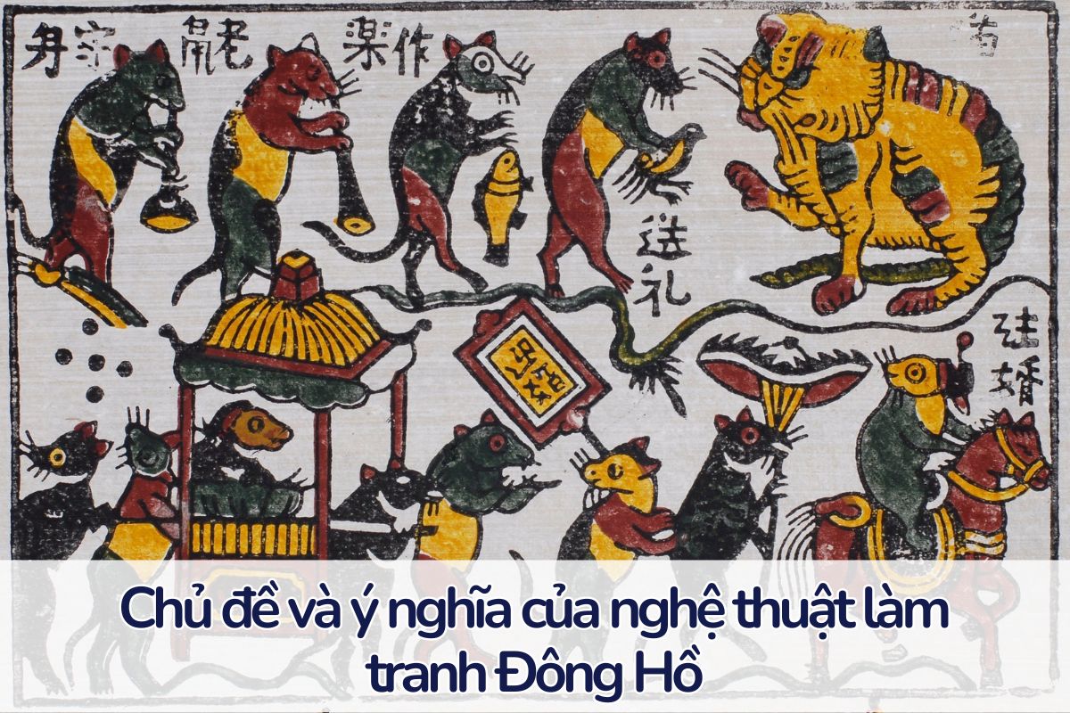 Bí mật nghệ thuật làm tranh Đông Hồ - Di sản văn hóa Việt Nam