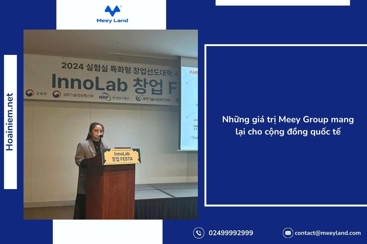 Những giá trị Meey Group mang lại cho cộng đồng quốc tế