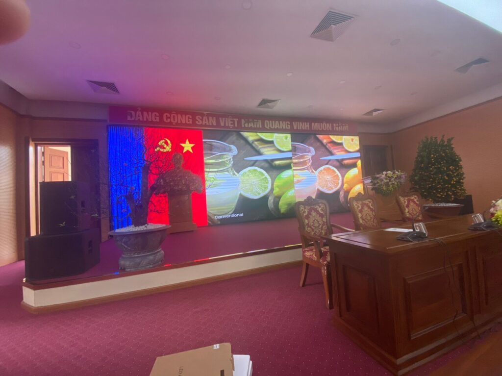 Màn hình LED Quận ủy Nam Từ Liêm