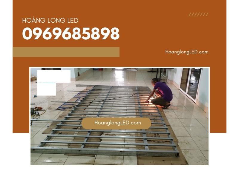 Hàn khung màn hình LED P3 cố định